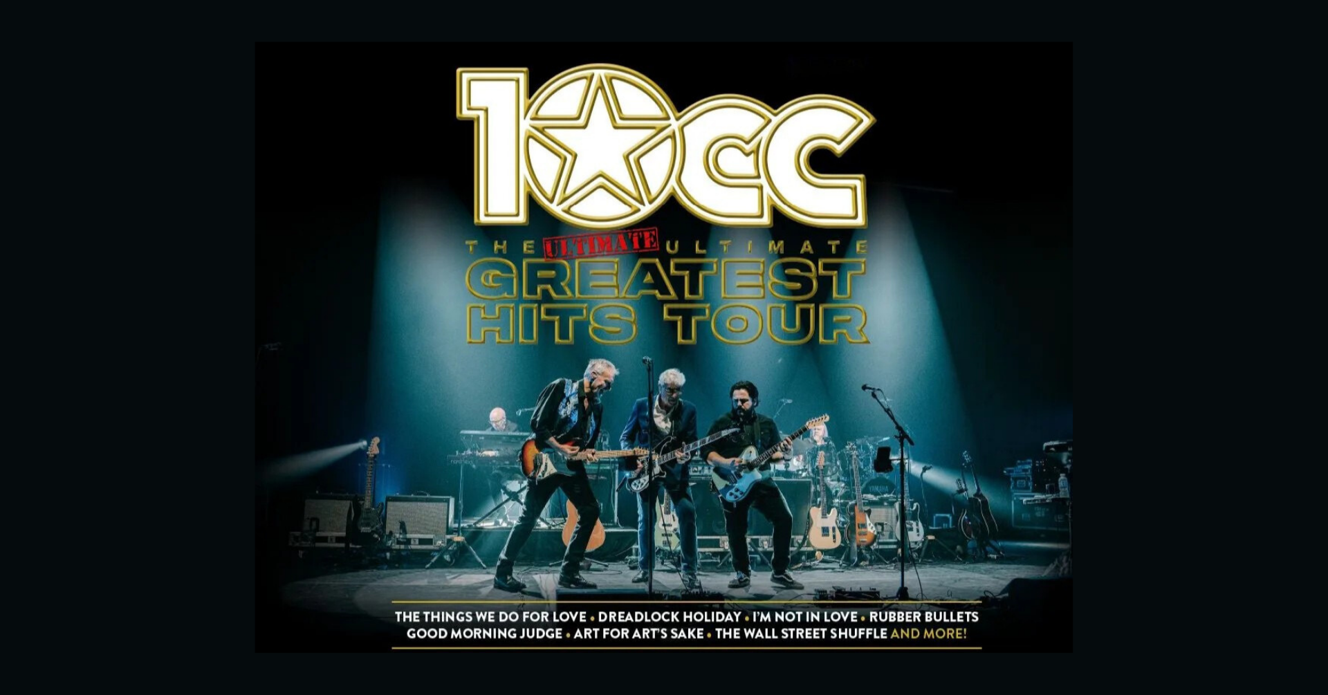 Concerts in the Yard - 10cc Live on Stage — Ranch Mart Shopping Center
